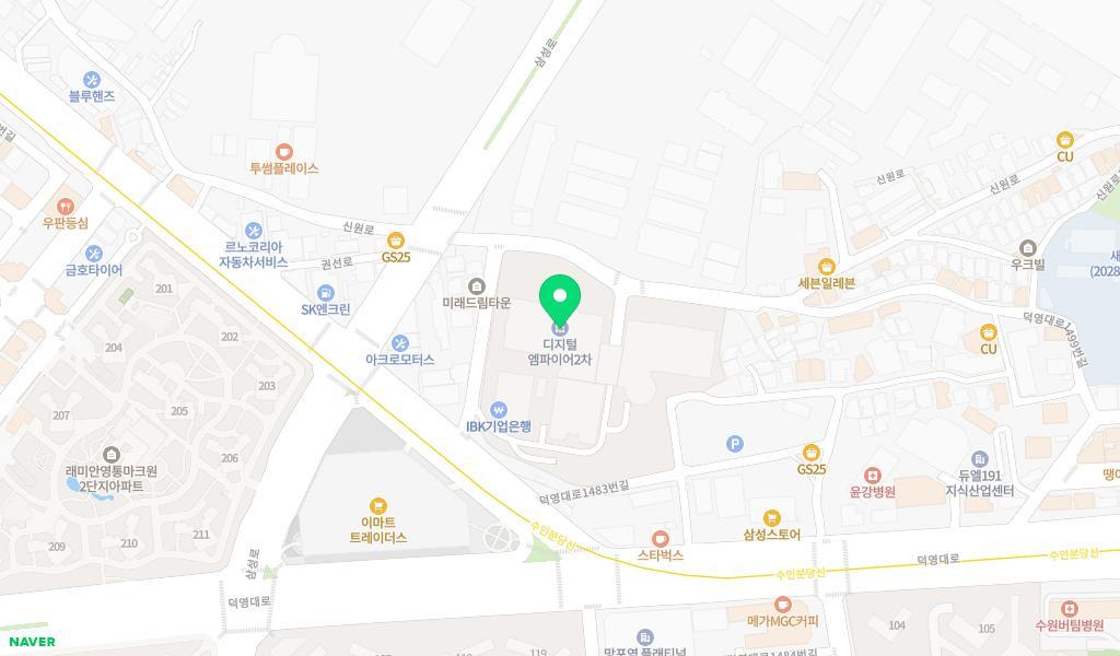 수호천사공동직장어린이집 위치 지도