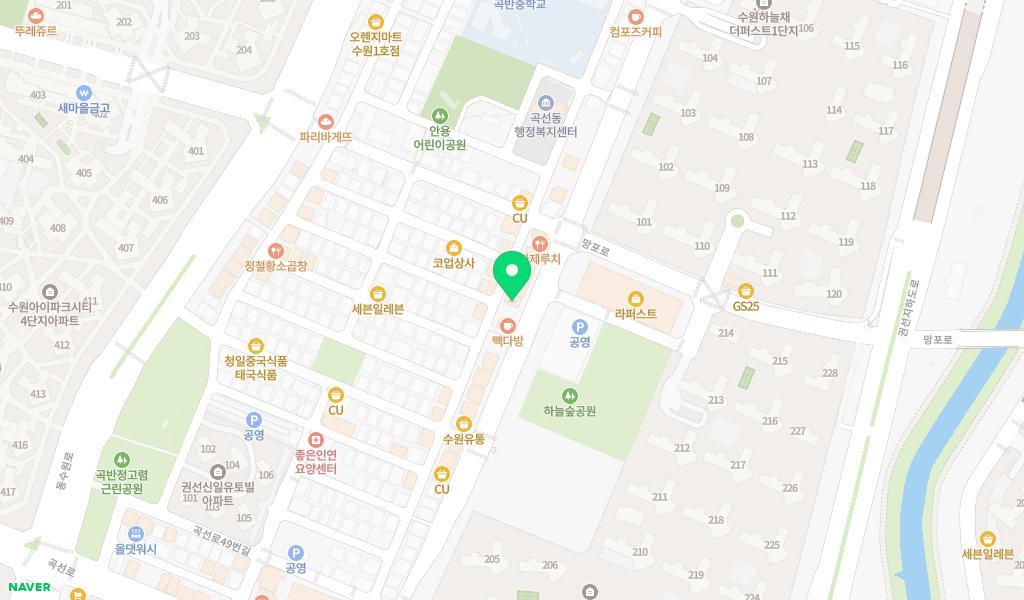 시립하늘채더퍼스트2어린이집 위치 지도