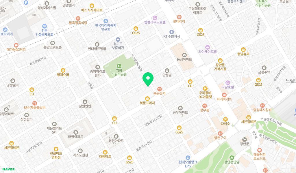 아이들꿈터어린이집 위치 지도