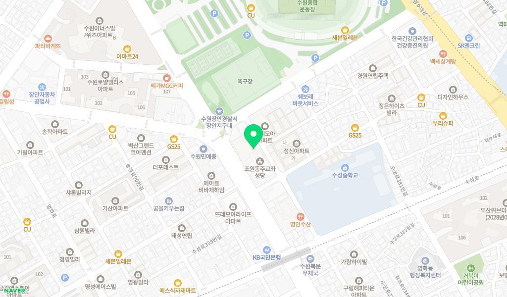 꼬마대통령어린이집 위치 지도