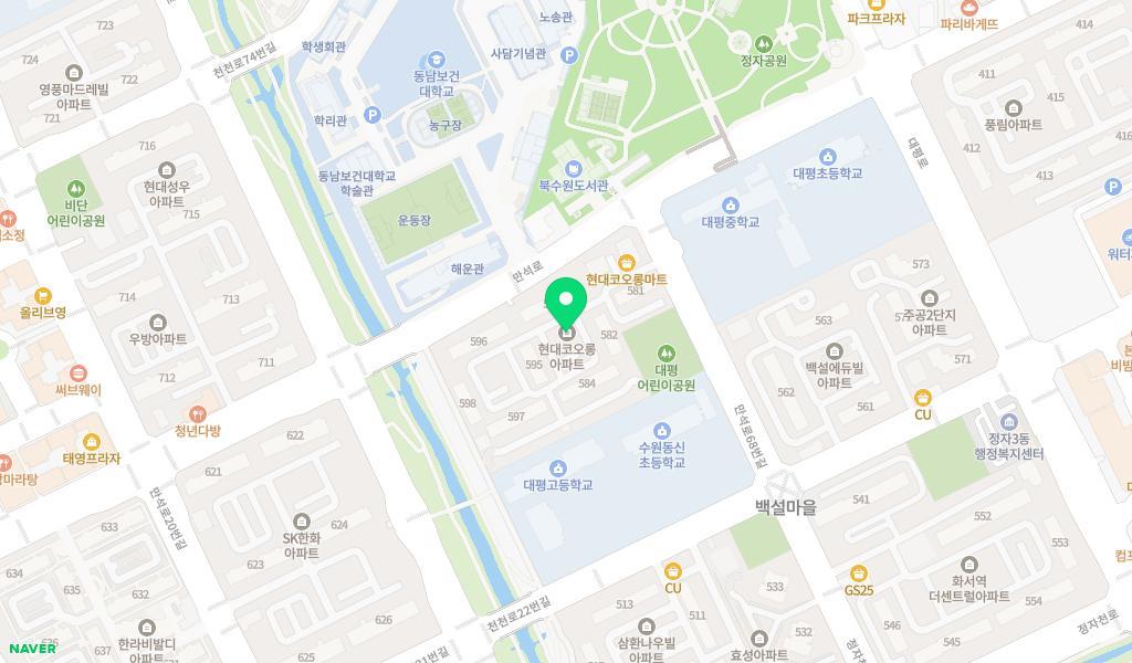 킨더가르텐어린이집 위치 지도