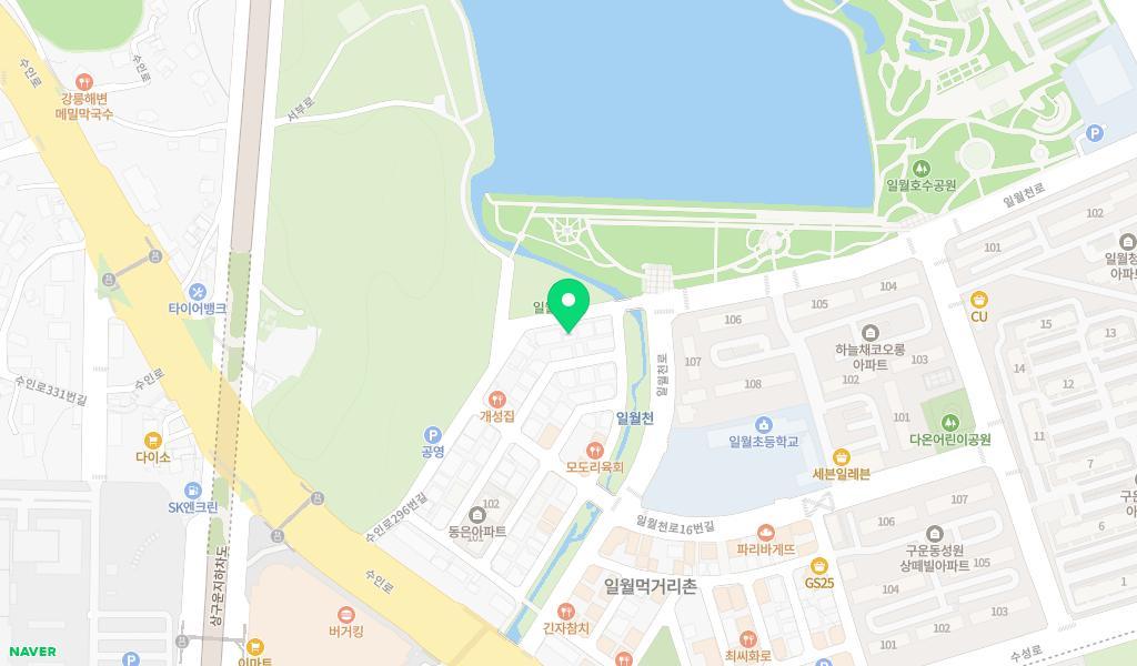 방주어린이집 위치 지도