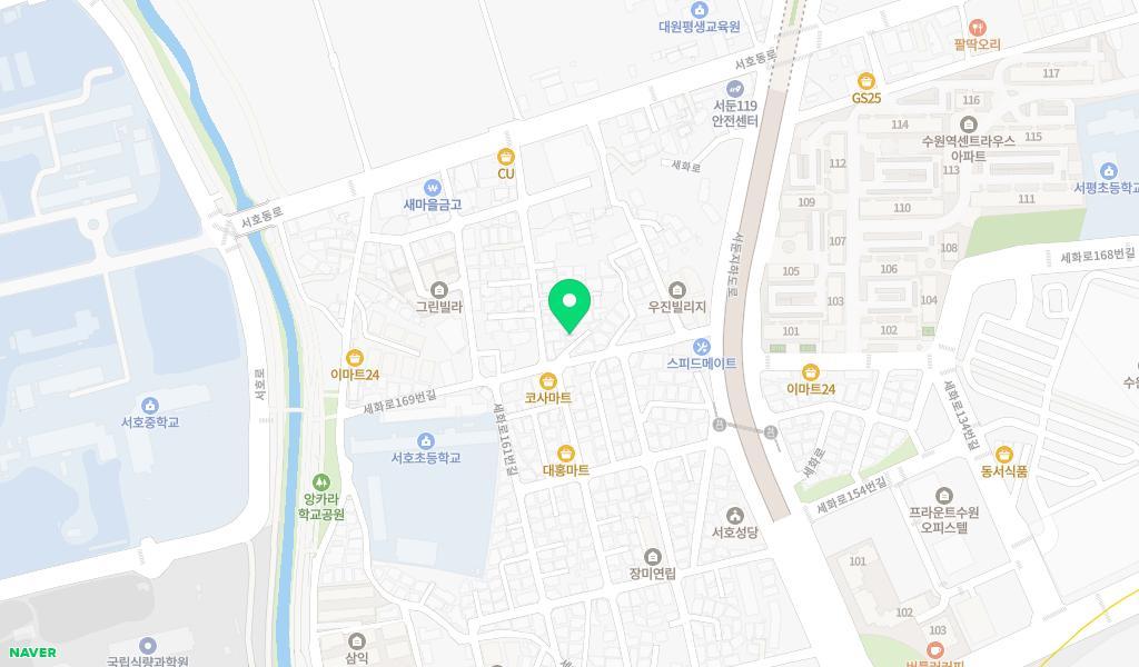 새예일어린이집 위치 지도