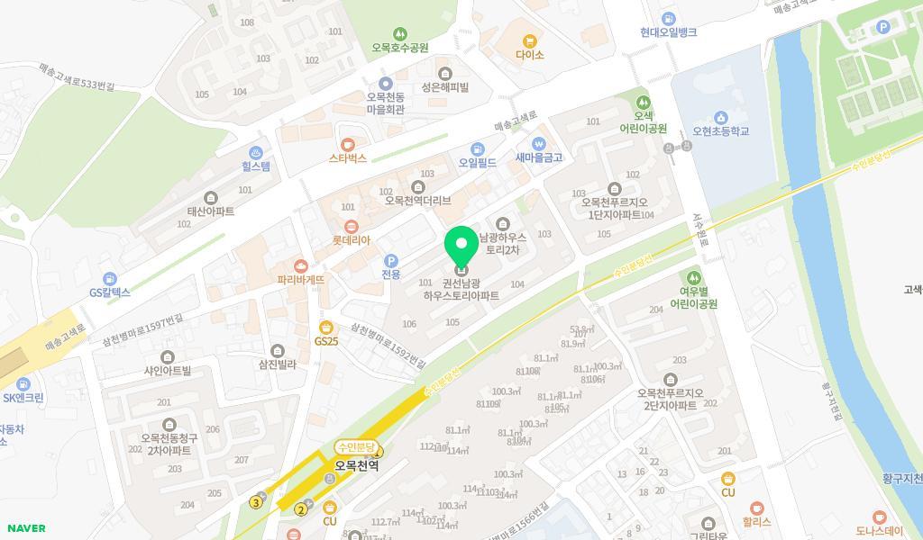 동화나라어린이집 위치 지도