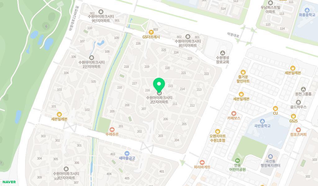 으뜸아이어린이집 위치 지도
