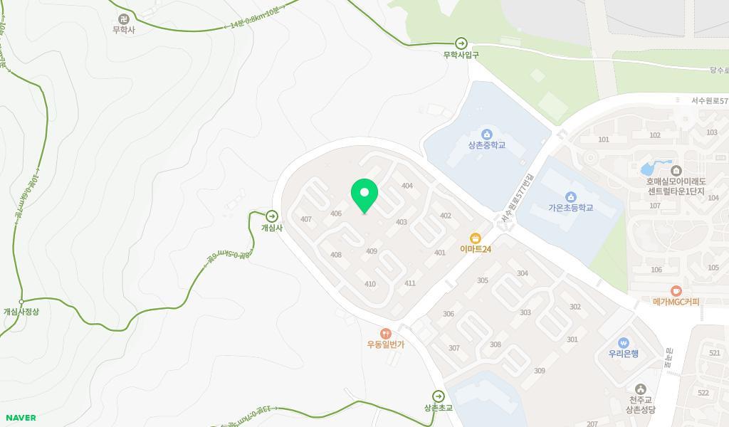 서밋어린이집 위치 지도