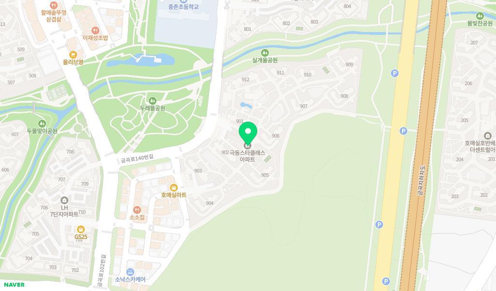 유니아이어린이집 위치 지도