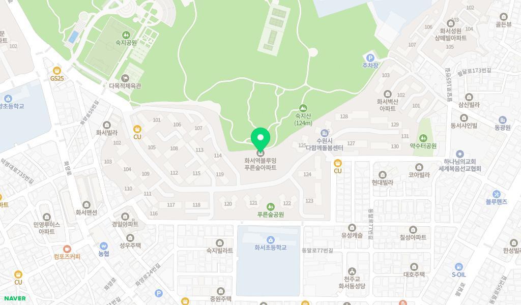 블루밍사임당어린이집 위치 지도