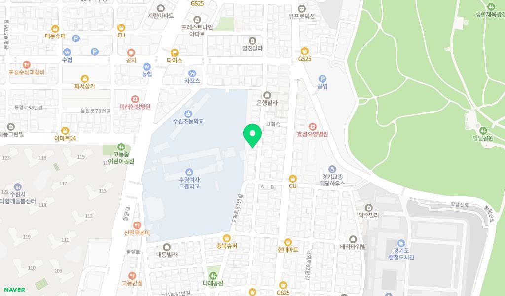 재크와콩나무어린이집 위치 지도