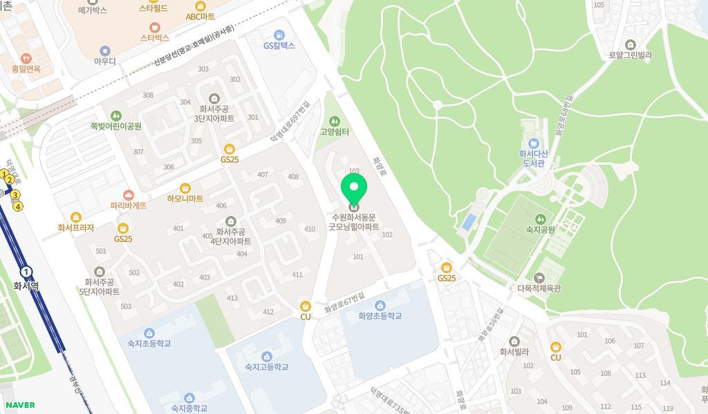 굿모닝클로버어린이집 위치 지도