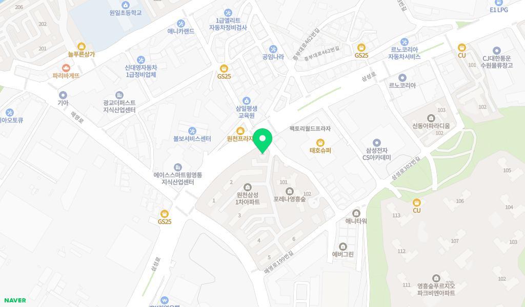 미미어린이집 위치 지도