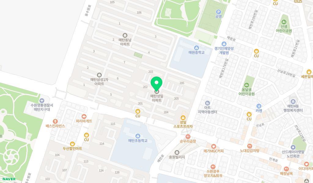 한아름어린이집 위치 지도
