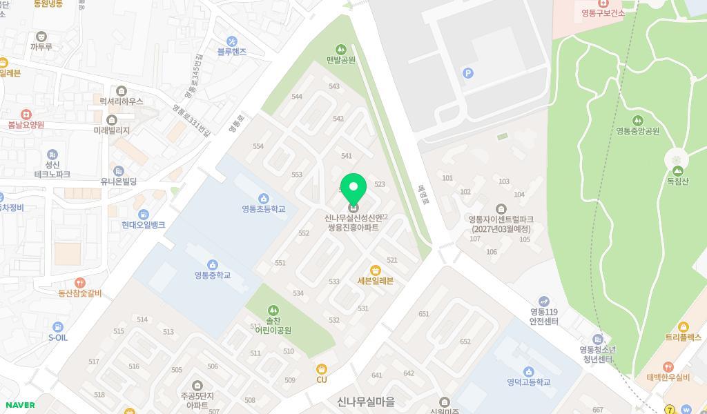 아이행복어린이집 위치 지도