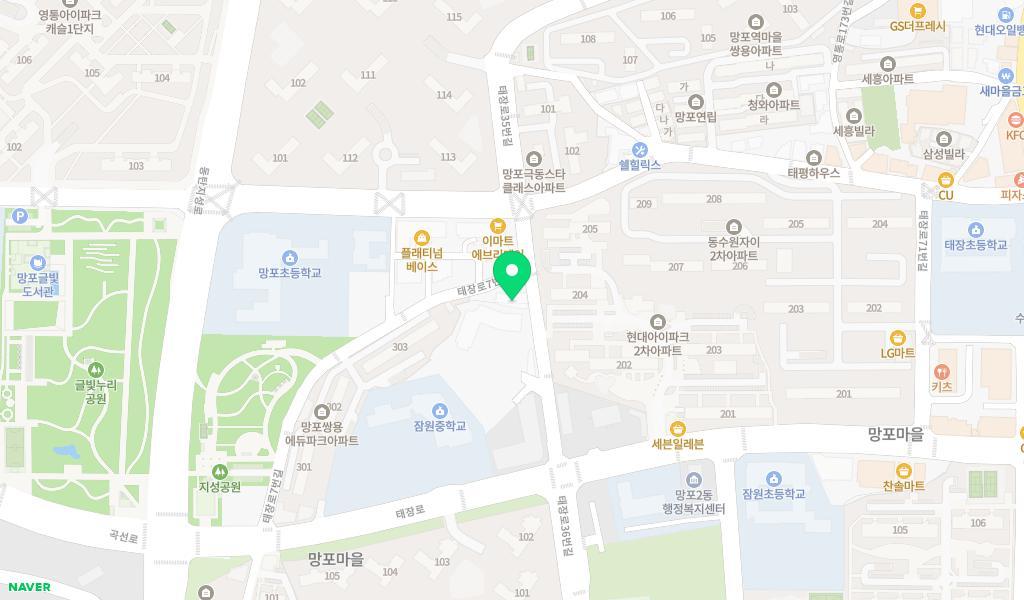 동원어린이집 위치 지도