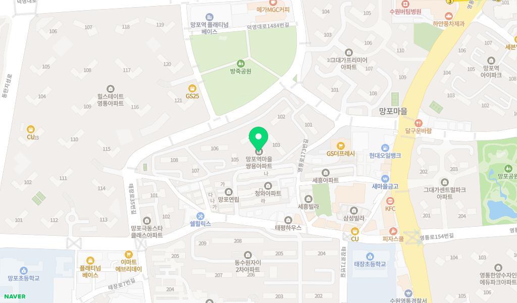 쌍용미소어린이집 위치 지도