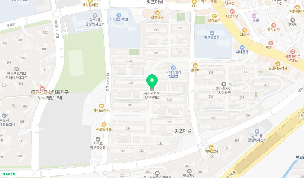 키즈뜰어린이집 위치 지도