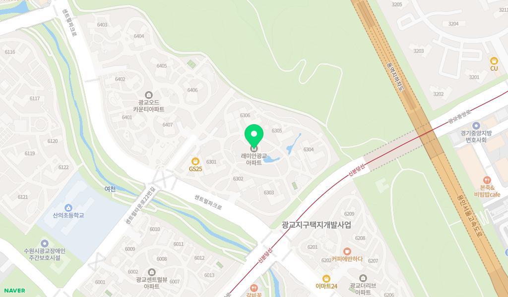 래미안어린이집 위치 지도