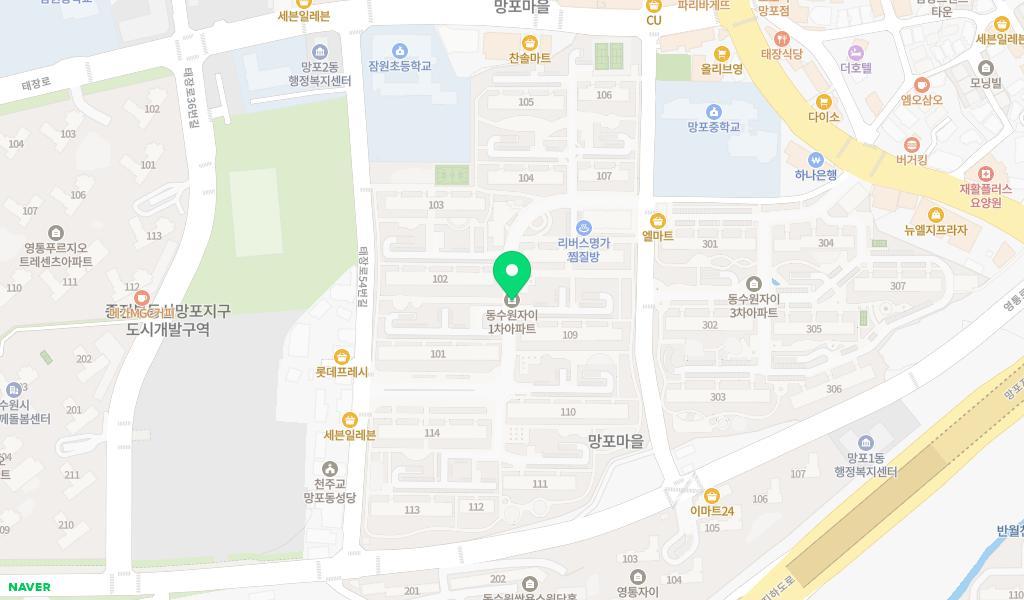 경희어린이집 위치 지도