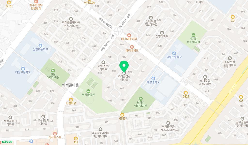 아이러브어린이집 위치 지도