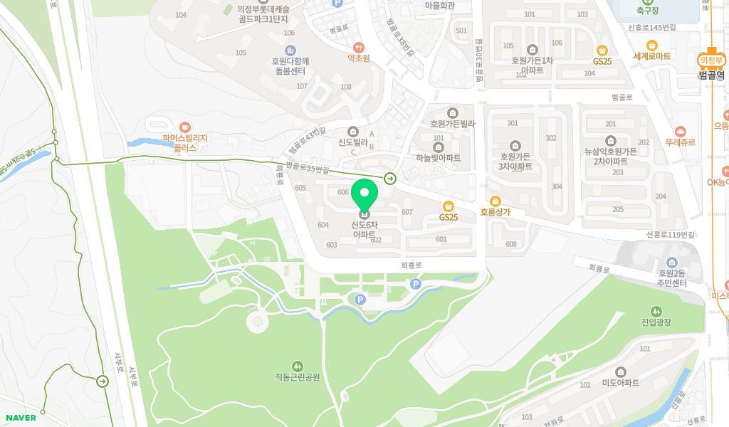 작은동화어린이집 위치 지도