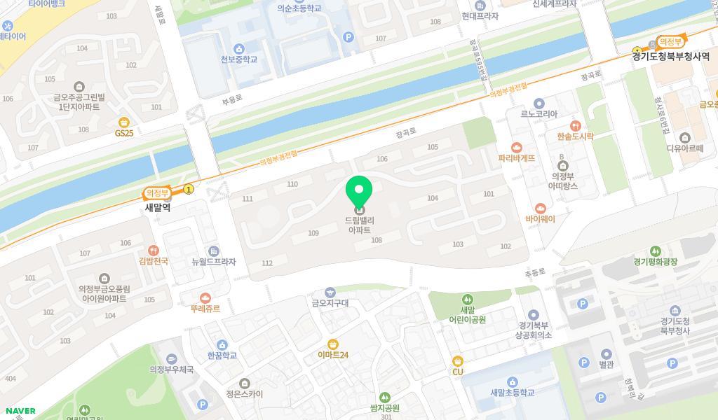 해맑음어린이집 위치 지도