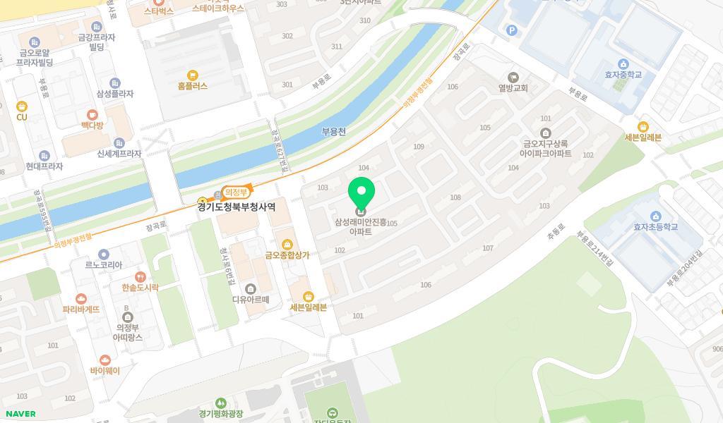 꿈있는어린이집 위치 지도