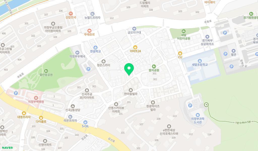 중앙어린이집 위치 지도