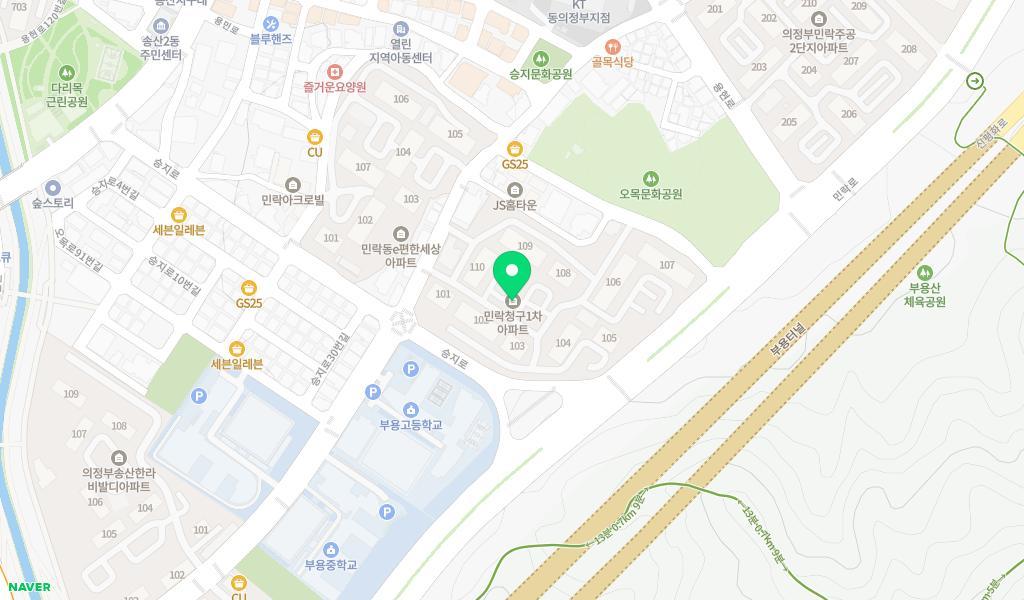 아이꿈땅어린이집 위치 지도