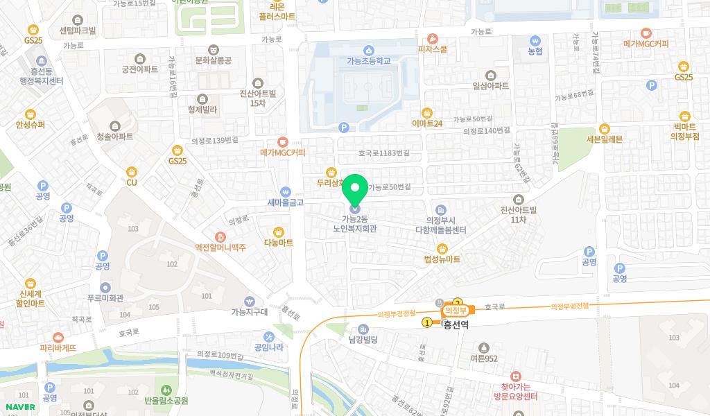 포도나무어린이집 위치 지도