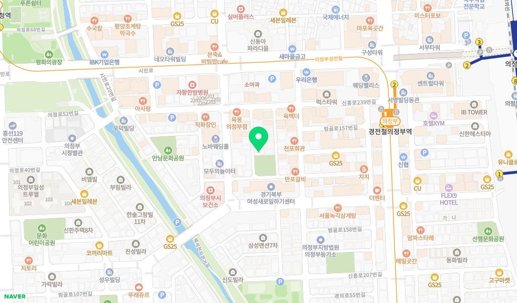 생각자람어린이집 위치 지도