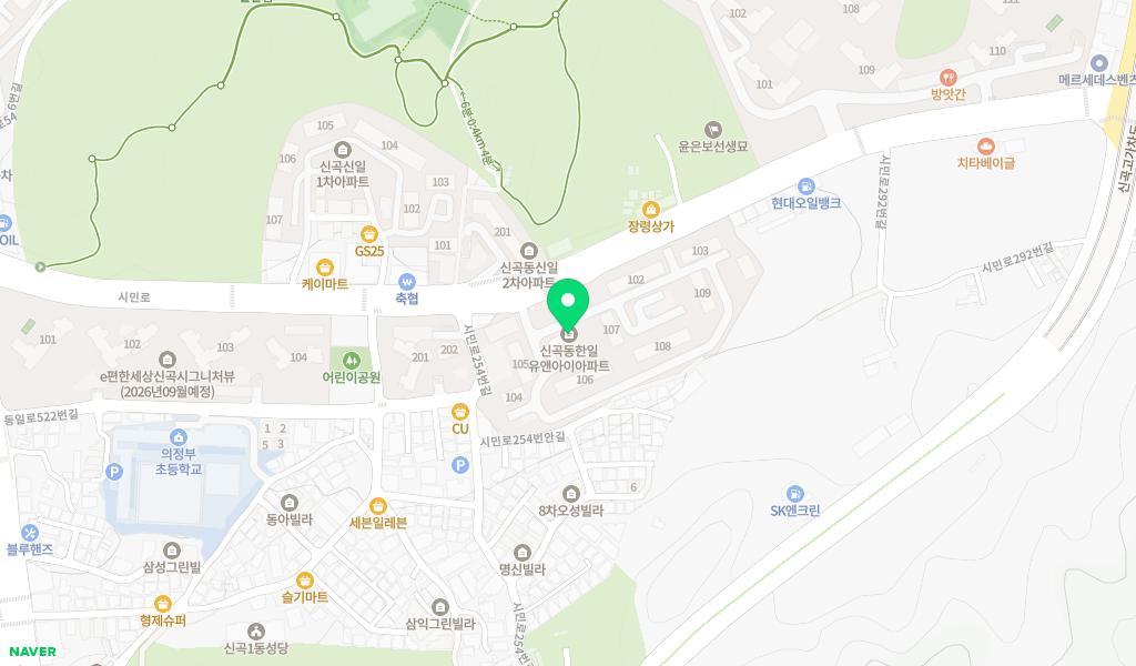 싱글벙글어린이집 위치 지도