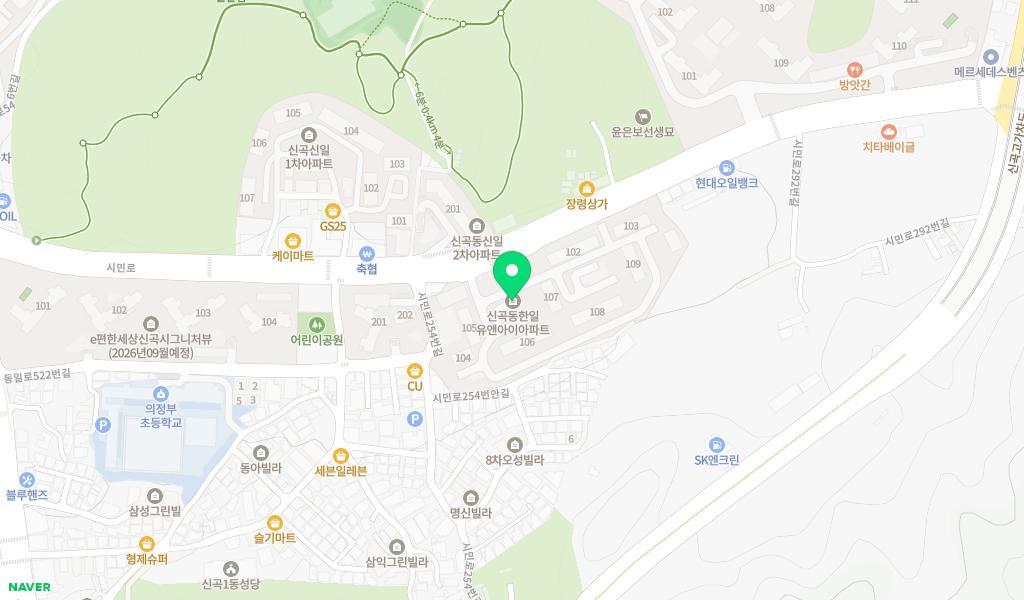 꿈누리어린이집 위치 지도