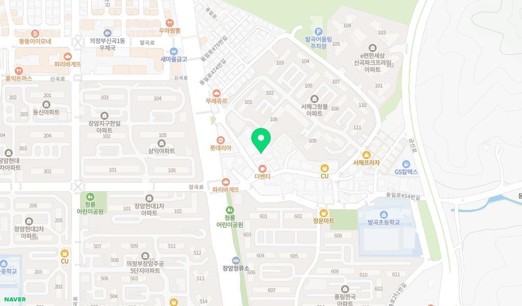 아이비카인드어린이집 위치 지도