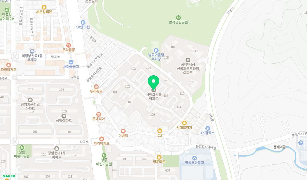 예람어린이집 위치 지도