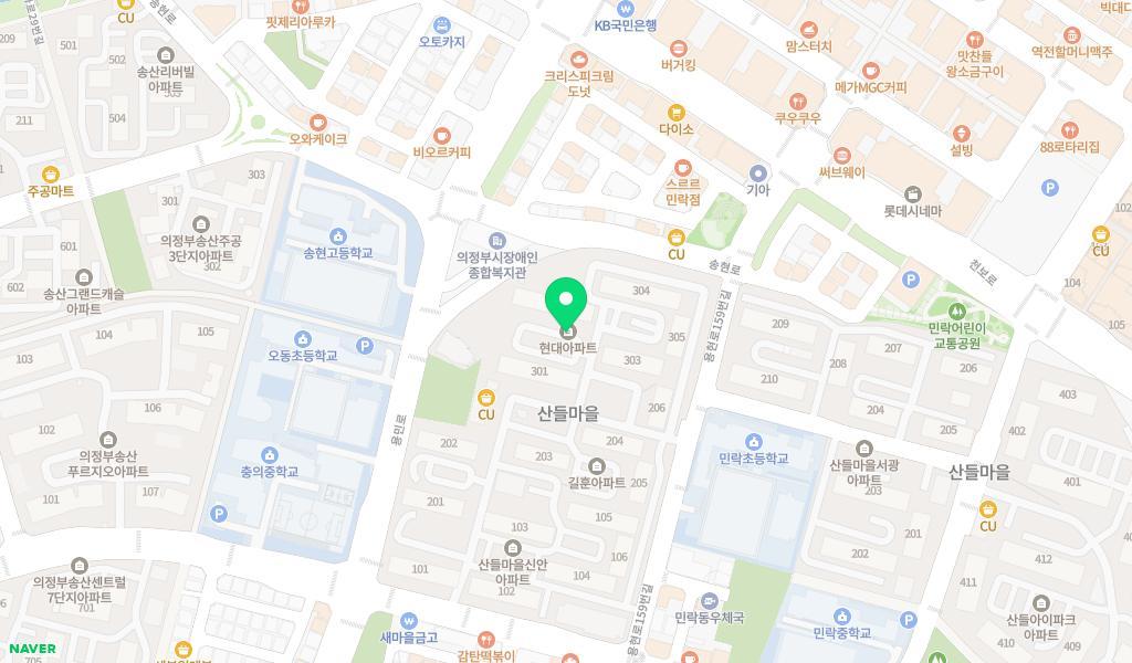 참빛아이어린이집 위치 지도