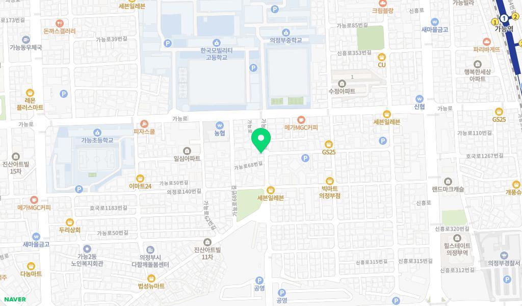 키움리틀어린이집 위치 지도