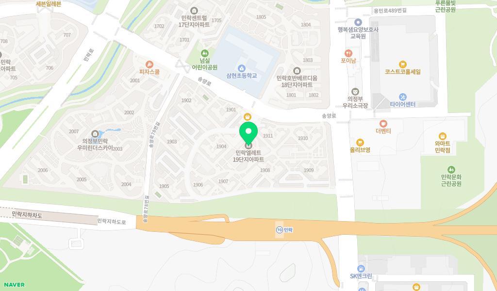 프로방스어린이집 위치 지도