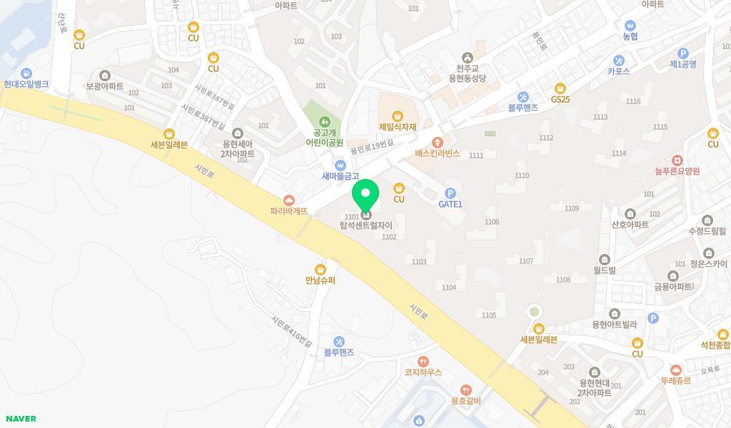 꼬꼬마어린이집 위치 지도
