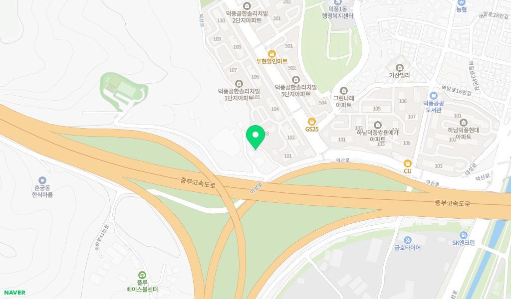 사랑몬테소리어린이집 위치 지도