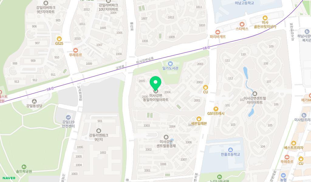 이든어린이집 위치 지도