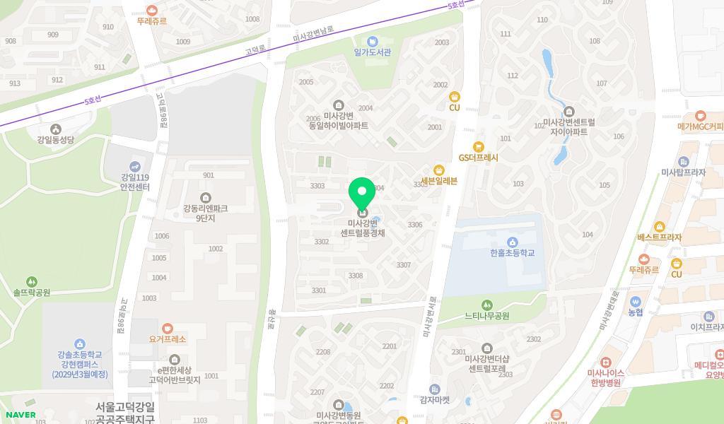 시립풍경어린이집 위치 지도