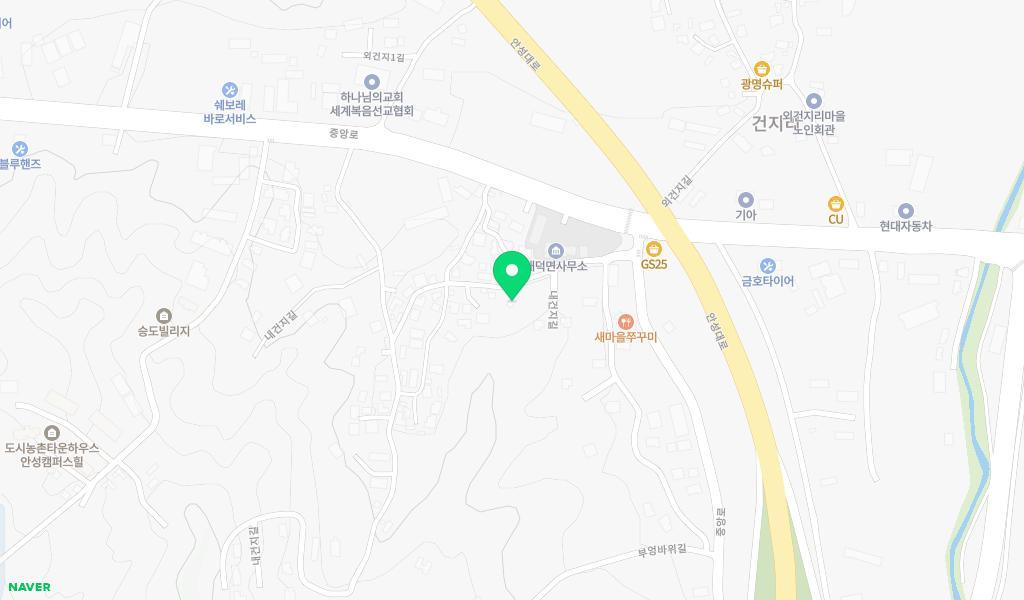 양지어린이집 위치 지도