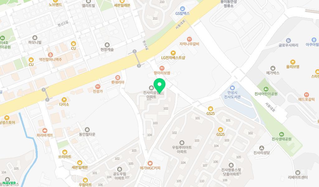 텔레토비어린이집 위치 지도