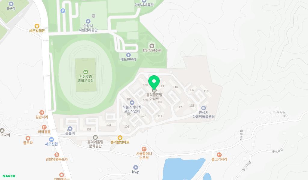 둥지어린이집 위치 지도