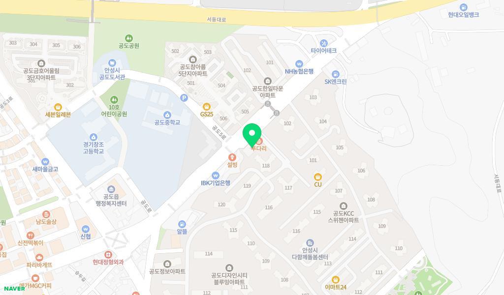 맘스맘어린이집 위치 지도
