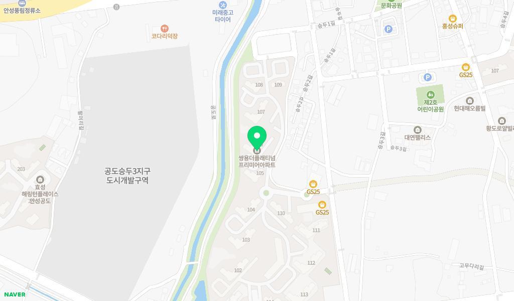 에코비어린이집 위치 지도
