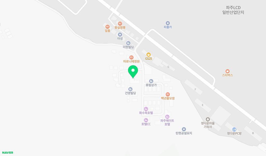 LGDisplay 행복한 어린이집 위치 지도