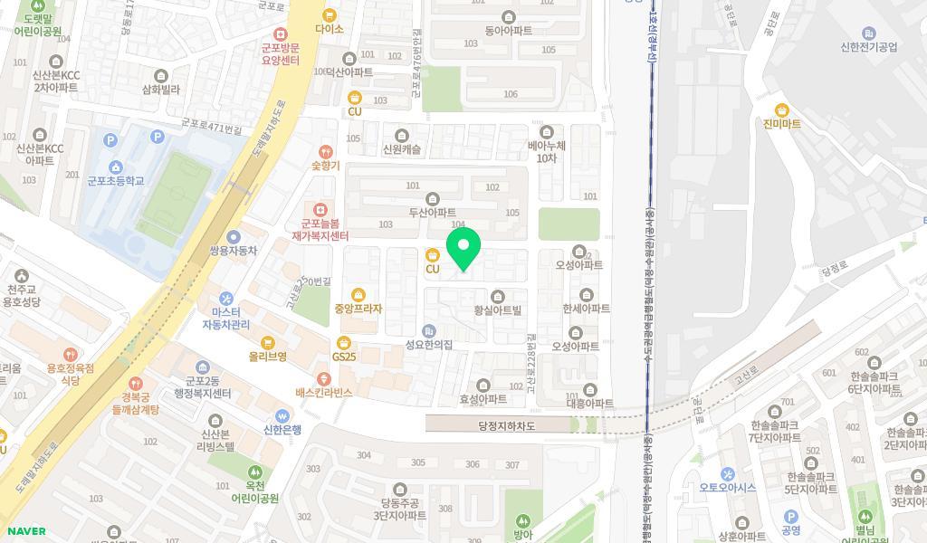 신나는피노키오어린이집 위치 지도