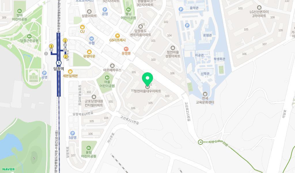 꼬꼬마어린이집 위치 지도