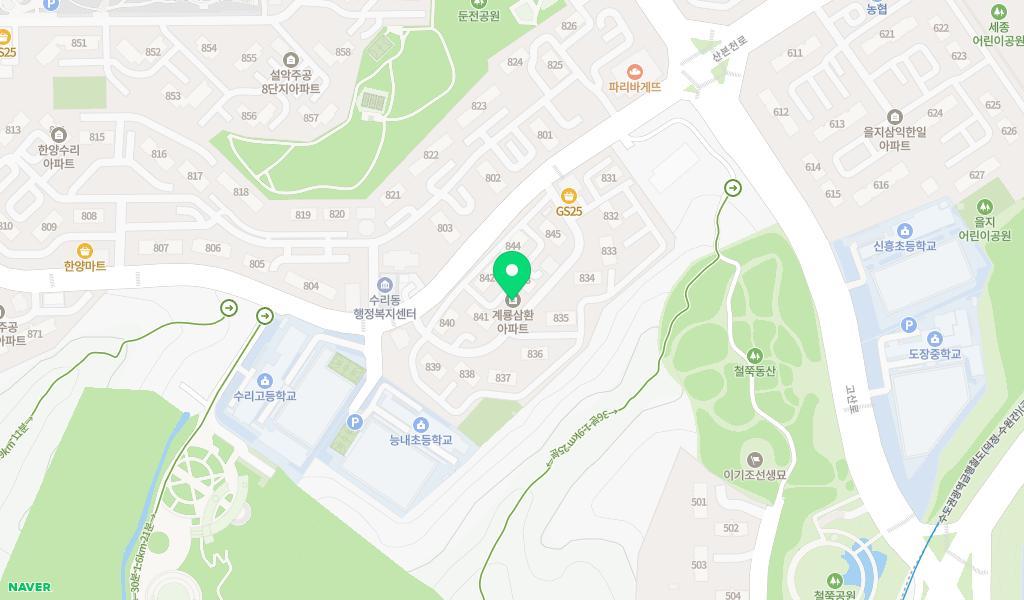 꼬마대통령어린이집 위치 지도